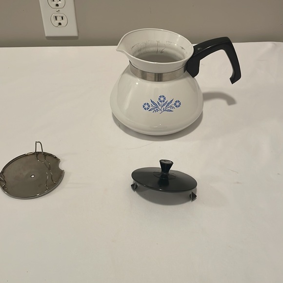 Vintage Corningware Blue-Cornflower pattern tea pot EUC!! - Picture 11 of 11